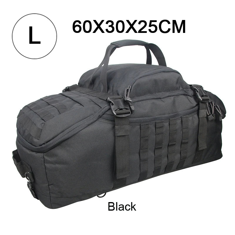 LQARMY 30L 45L 80L Sport Travel Bag for Camping Hunting Fishing