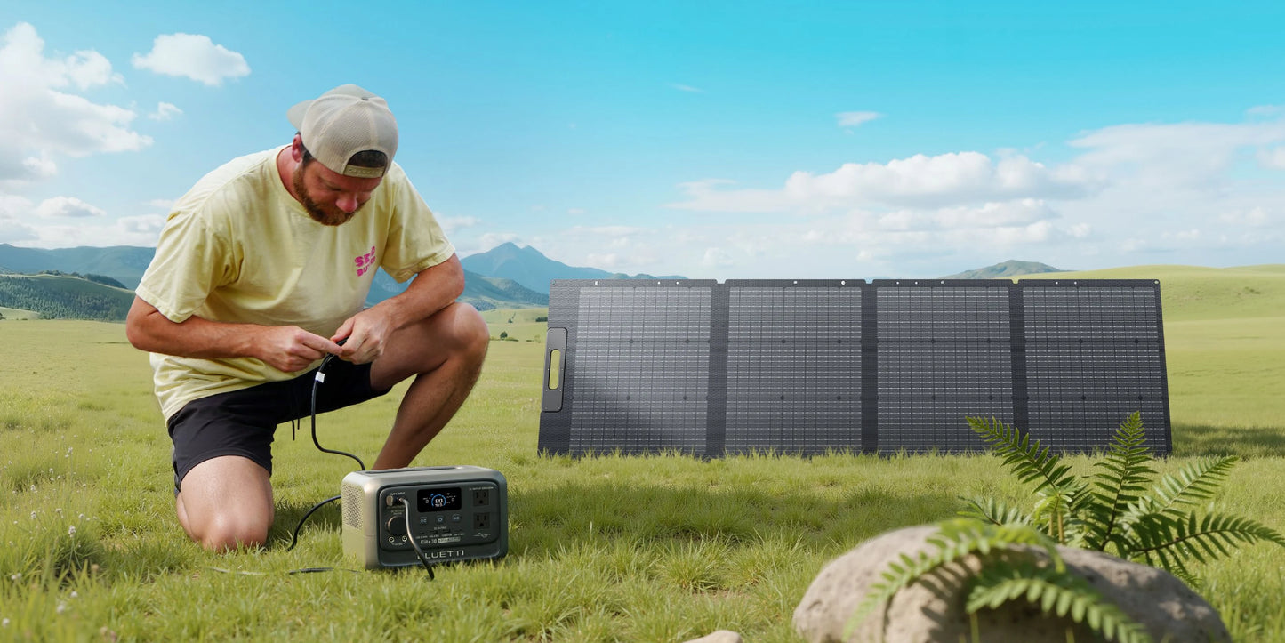 【Renew】BLUETTI Elite 30 V2 Portable Power Station 288Wh 600W Peak Large Capacity Solar Generator