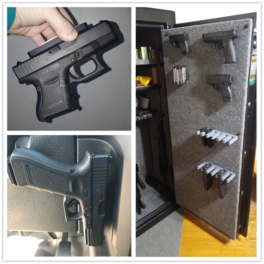, Pistol Magnetic Holder , Rubber Coated
