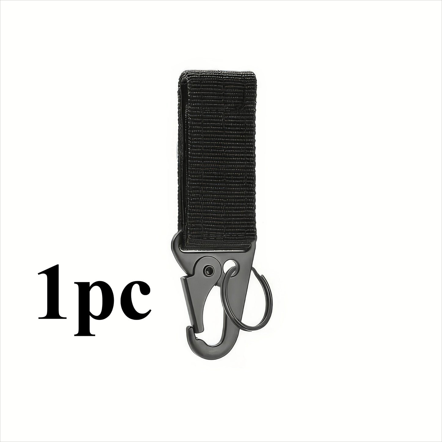 1/2 Piece Nylon Tactical Clip Black/green, Sturdy Hook,