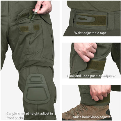 KRYDEX Tactical Combat G3 Uniform Set Outdoor Hunting Gen3 Camouflage Shirt & Pants