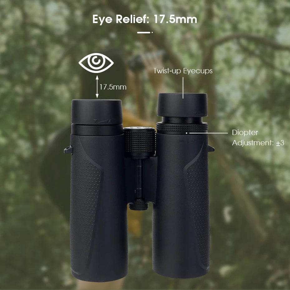 Svbony SV202 8X32/8x42/10x42/10X50 ED Binoculars IPX7 Magnesium Alloy Body long range Binoculars
