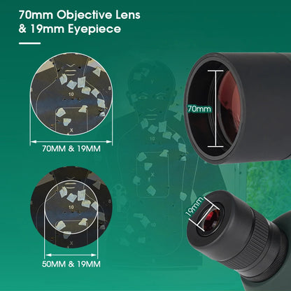 Svbony SV28 Spotting Scope 50/60/70/80mm Powerful Zoom With Tripod Waterproof,Camping equipment, Target Shooting,Bird Watching