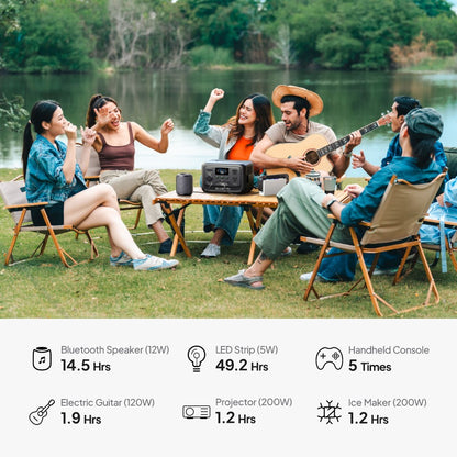 【Renew】BLUETTI Elite 30 V2 Portable Power Station 288Wh 600W Peak Large Capacity Solar Generator