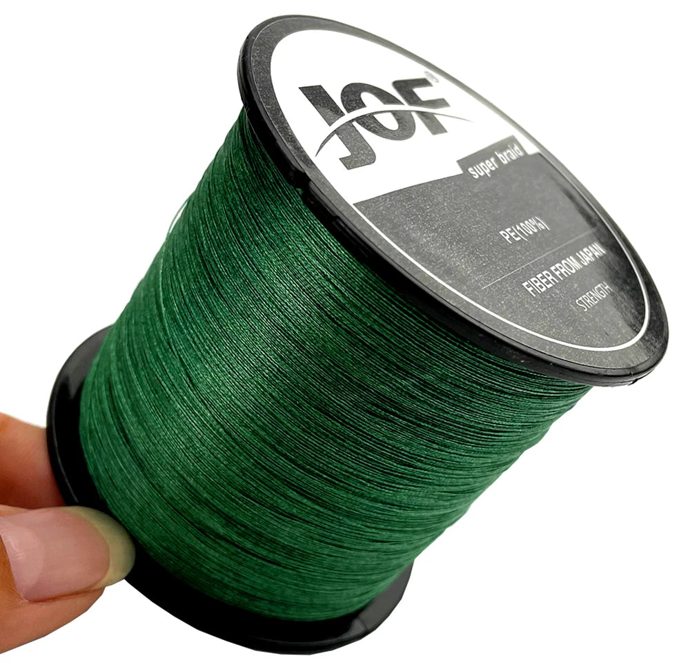 JOF 8 Strands 1000M 500M 300M 100M Braided Fishing Line