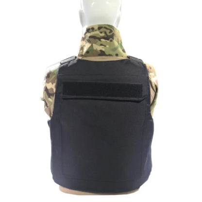LQARMY Black Tactical Army Vest Down Body Armor Plate Tactical Airsoft Carrier Vest