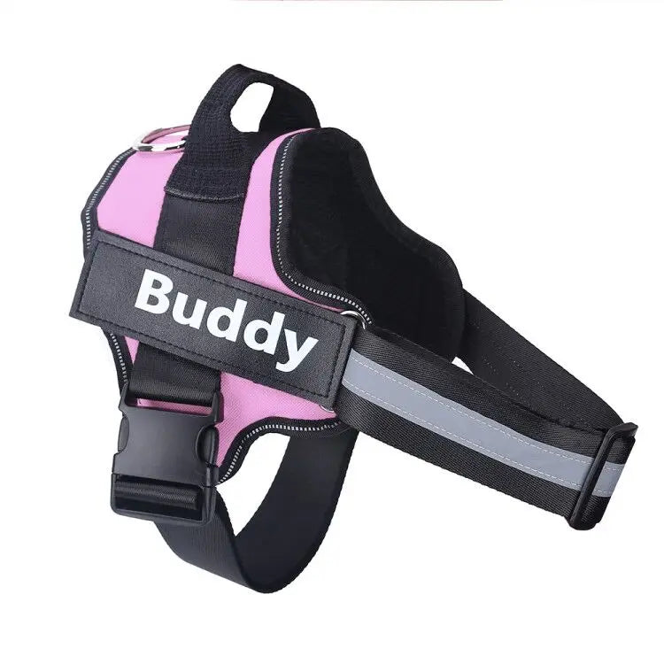 Personalized Dog Harness NO PULL Reflective Breathable Pet Harness Vest For Small Large Dog