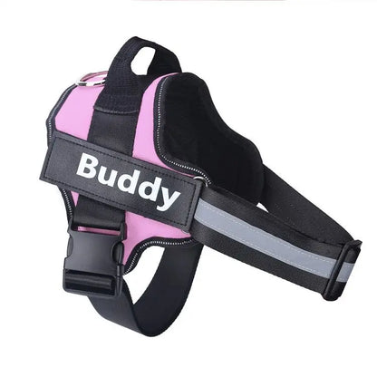 Personalized Dog Harness NO PULL Reflective Breathable Pet Harness Vest For Small Large Dog