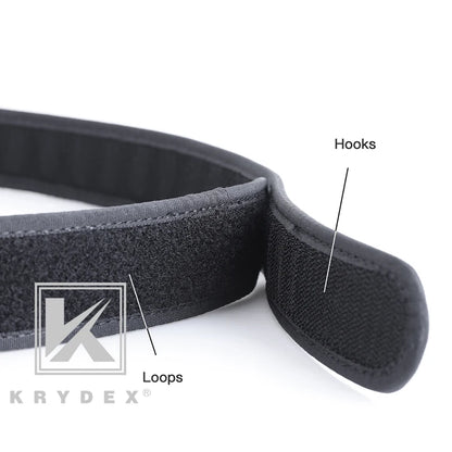 KRYDEX Tactics Buckleless Inner Liner Belt 1.5 Inch Nylon Loop Liner  S - XXL