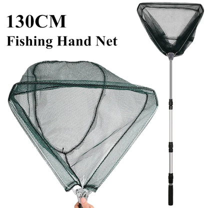 190cm 130cm 55cm Telescopic Landing Net Folding Fishing Pole Extending