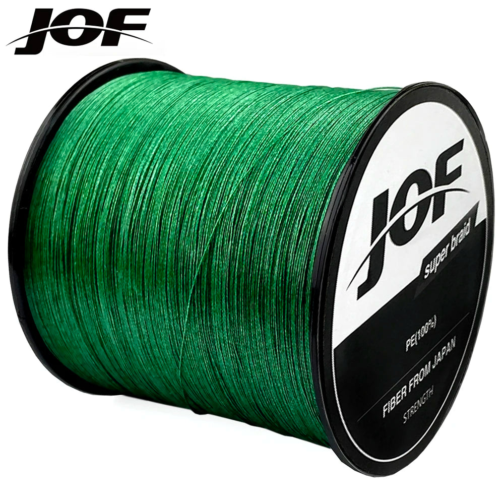 JOF 8 Strands 1000M 500M 300M 100M Braided Fishing Line