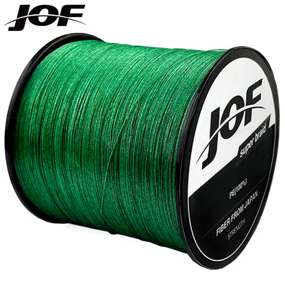 JOF 8 Strands 1000M 500M 300M 100M Braided Fishing Line
