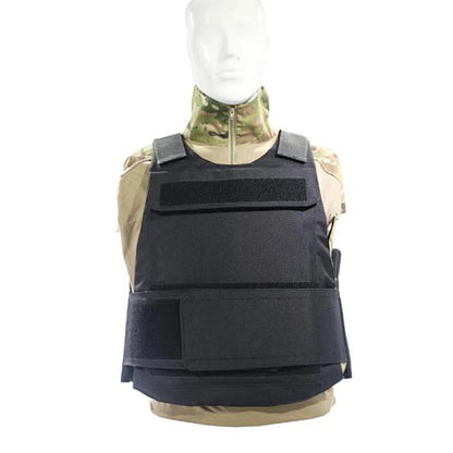 LQARMY Black Tactical Army Vest Down Body Armor Plate Tactical Airsoft Carrier Vest
