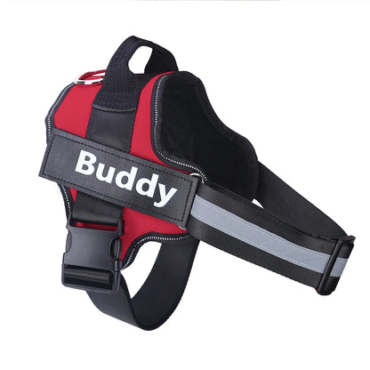 Personalized Dog Harness NO PULL Reflective Breathable Pet Harness Vest For Small Large Dog