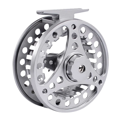 Fly Fishing Reel Aluminum Alloy 3/4 5/6 7/8 WT 2+1BB Interchangeable For Saltwater And Freshwater Fly Wheel Fishing