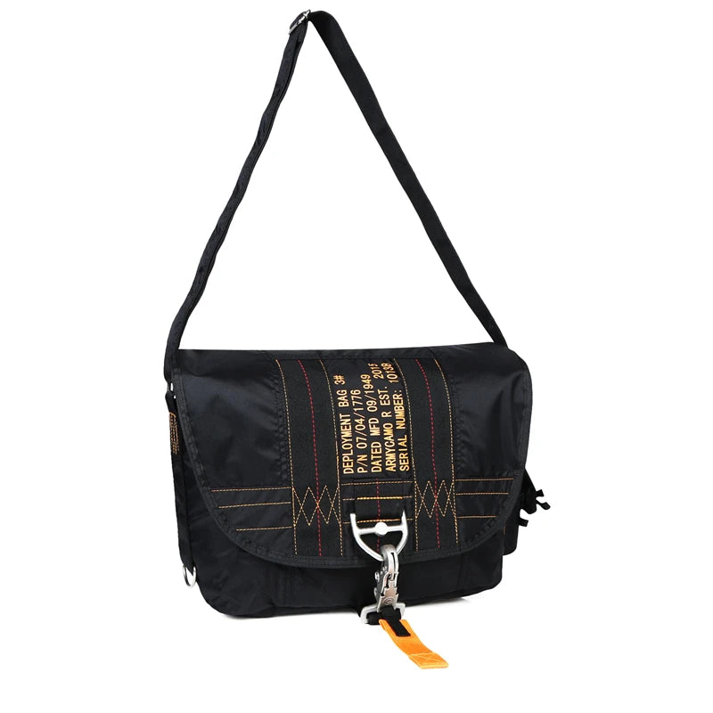 Tactical Shoulder Sling Bag Nylon Waterproof Outdoor Chest Pack for Men Traveling Trekking Camping Rover Sling Daypack