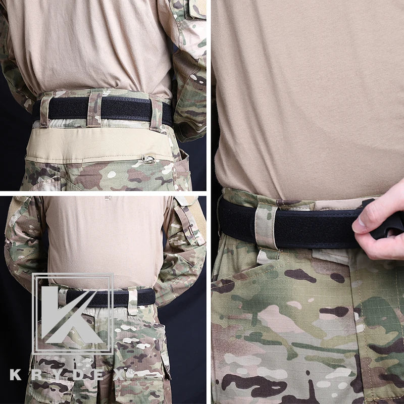 KRYDEX Tactics Buckleless Inner Liner Belt 1.5 Inch Nylon Loop Liner  S - XXL