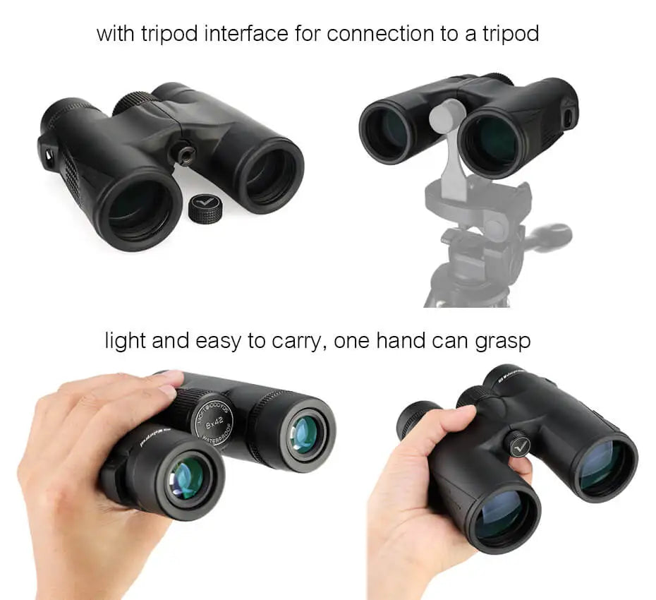 Svbony SV47 Binoculars for Adults, 8x32/8x42/10x42 Bak4 Prism HD FMC Lens Waterproof