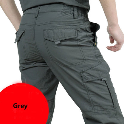 Breathable lightweight Waterproof Quick Dry Casual Pants Men  : Men's Tactical Cargo Pants