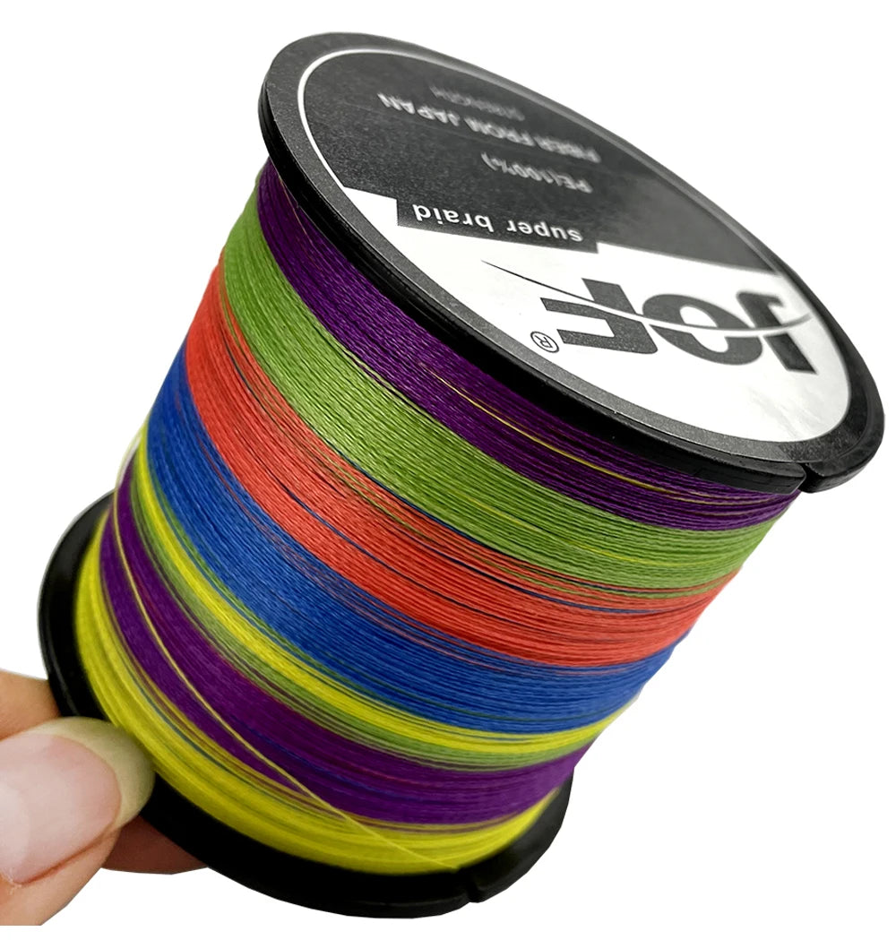 JOF 8 Strands 1000M 500M 300M 100M Braided Fishing Line