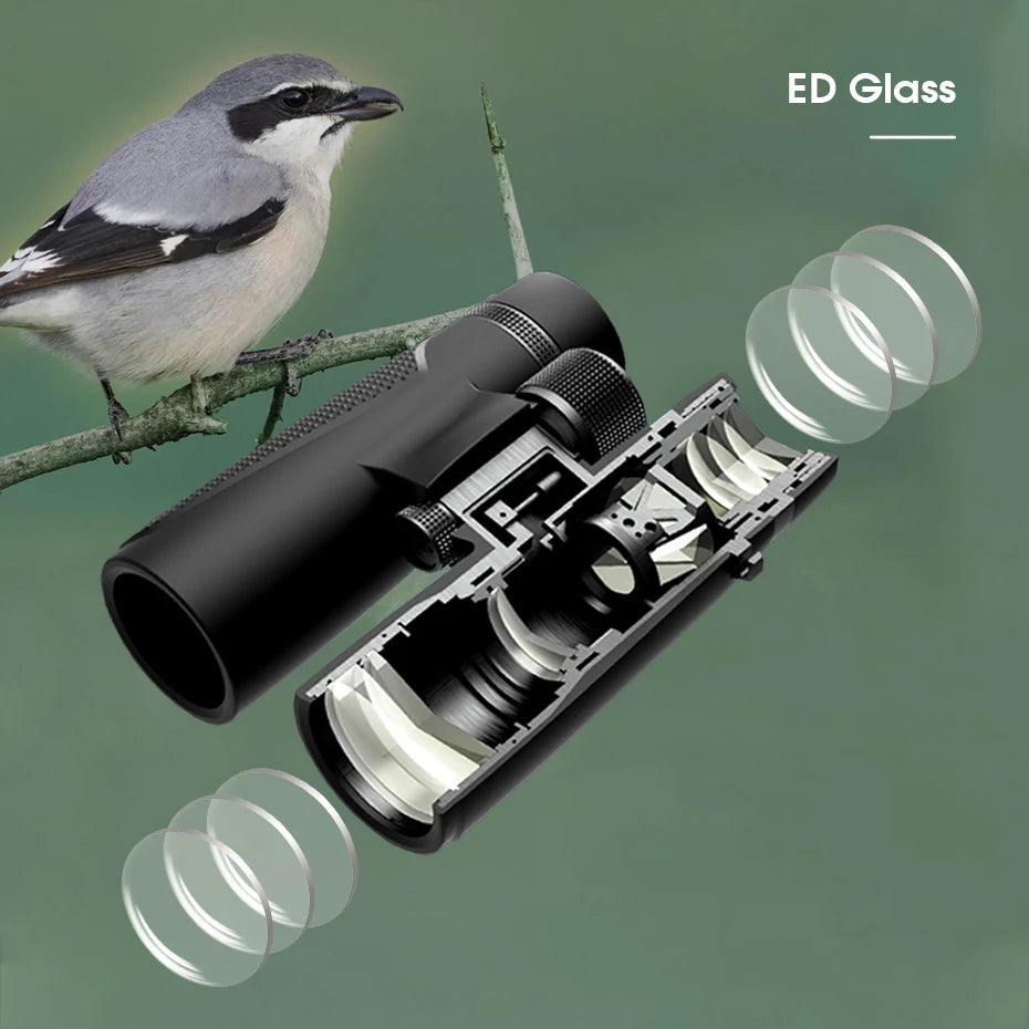 Svbony SV202 8X32/8x42/10x42/10X50 ED Binoculars IPX7 Magnesium Alloy Body long range Binoculars