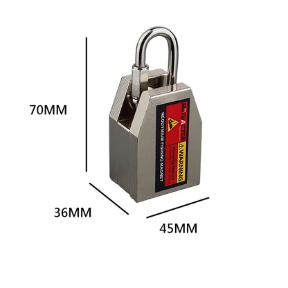 ONE Two Three Sides Fishing Magnet Kit 1200lb Super Strong Neodymium Magnet With 20m Rope
