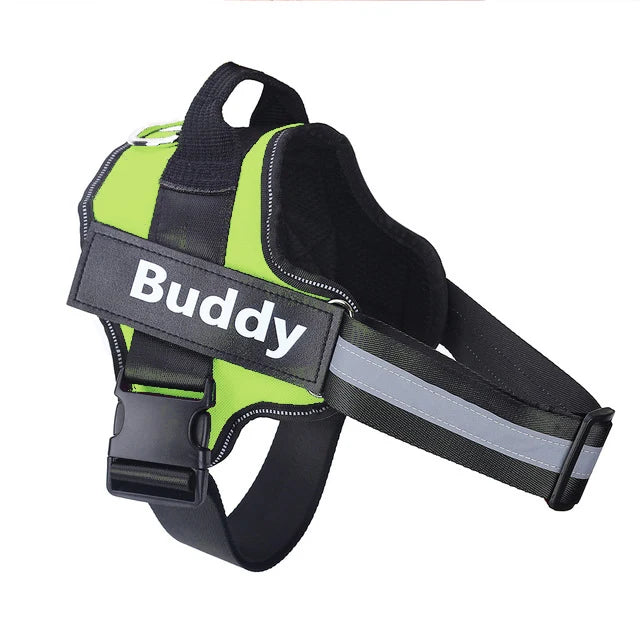 Personalized Dog Harness NO PULL Reflective Breathable Pet Harness Vest For Small Large Dog