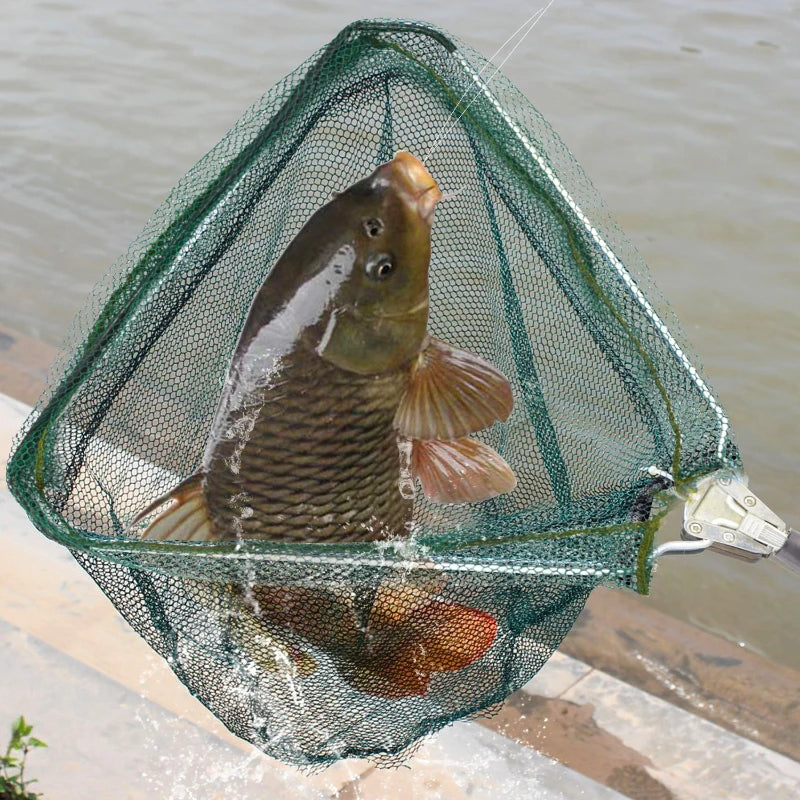 190cm 130cm 55cm Telescopic Landing Net Folding Fishing Pole Extending