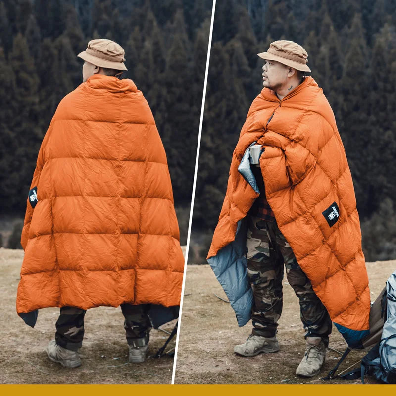 OneTigris Camping Blanket Foldable For Outdoor Camping Hiking 1-person Fits 41°F-77°F(5°C-25°C)