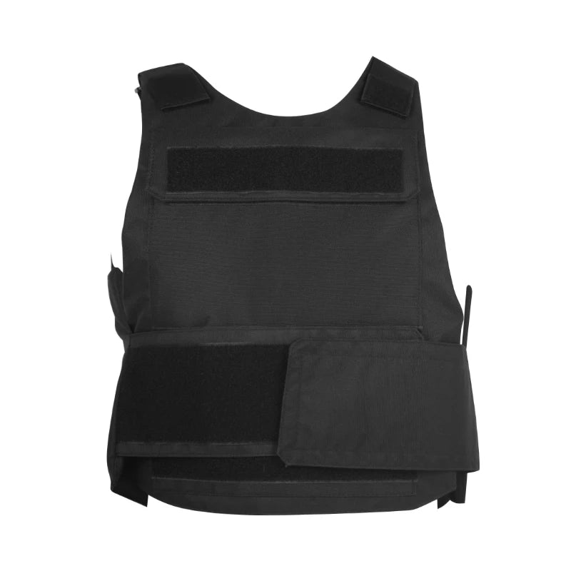 LQARMY Black Tactical Army Vest Down Body Armor Plate Tactical Airsoft Carrier Vest