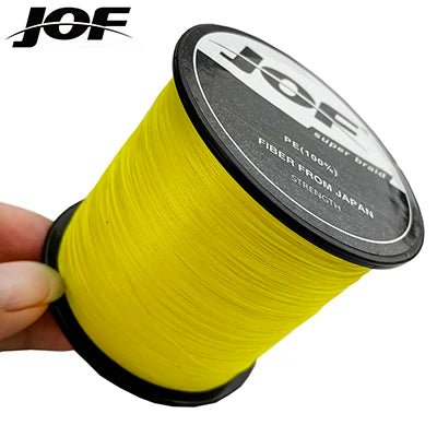JOF 8 Strands 1000M 500M 300M 100M Braided Fishing Line