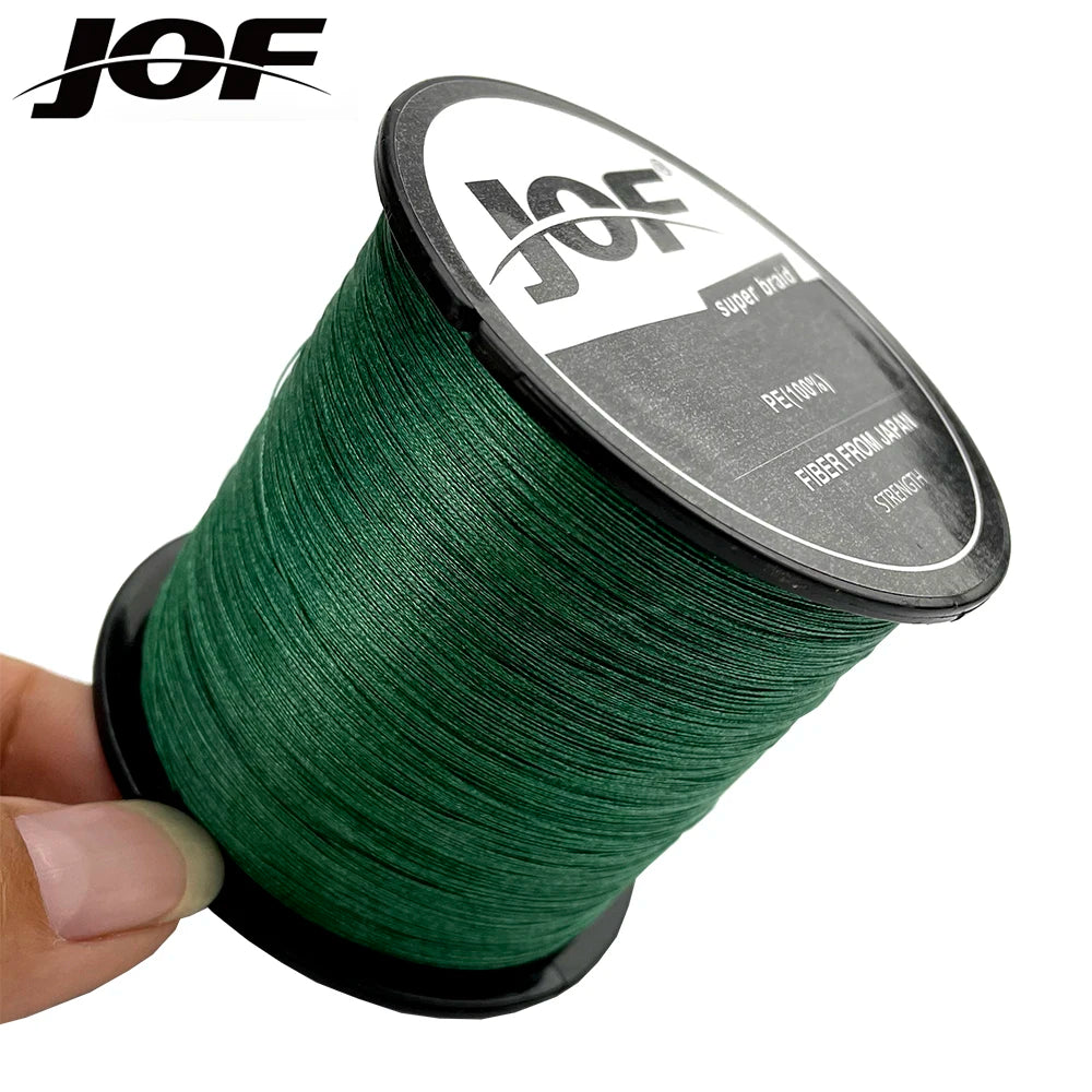 JOF 8 Strands 1000M 500M 300M 100M Braided Fishing Line