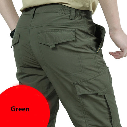 Breathable lightweight Waterproof Quick Dry Casual Pants Men  : Men's Tactical Cargo Pants