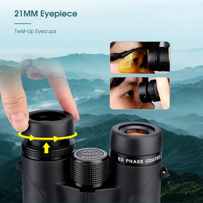 Svbony SV202 8X32/8x42/10x42/10X50 ED Binoculars IPX7 Magnesium Alloy Body long range Binoculars