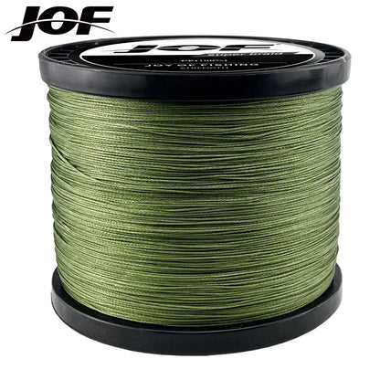 JOF 8 Strands 1000M 500M 300M 100M Braided Fishing Line