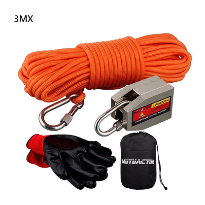 ONE Two Three Sides Fishing Magnet Kit 1200lb Super Strong Neodymium Magnet With 20m Rope