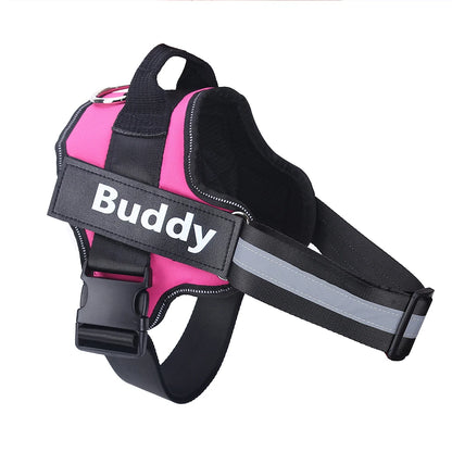 Personalized Dog Harness NO PULL Reflective Breathable Pet Harness Vest For Small Large Dog
