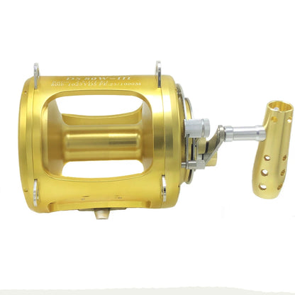 Professional Windlass Sea Boat Fishing Reel, Max Drag Slow Jigging, Drums Coil, Trolling Drums, 80W, 50W, 30kg Max, New, 2024
