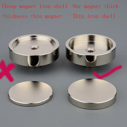 180KGX2 Powerful Double Side Search Magnet 15M Rope Strong Salvage Fishing Magnetic