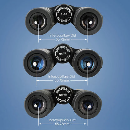Svbony SV47 Binoculars for Adults, 8x32/8x42/10x42 Bak4 Prism HD FMC Lens Waterproof