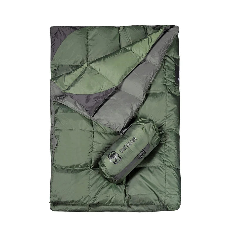 OneTigris Camping Blanket Foldable For Outdoor Camping Hiking 1-person Fits 41°F-77°F(5°C-25°C)