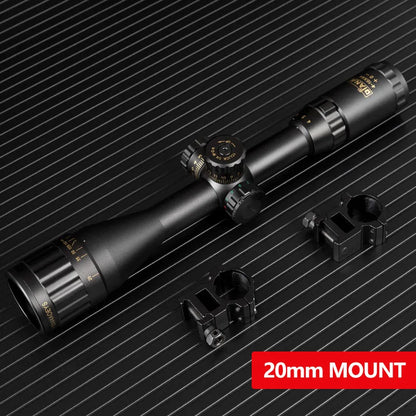 DIANA 4-16x44 Tactical Riflescope Optic Sight Green Red Illuminated