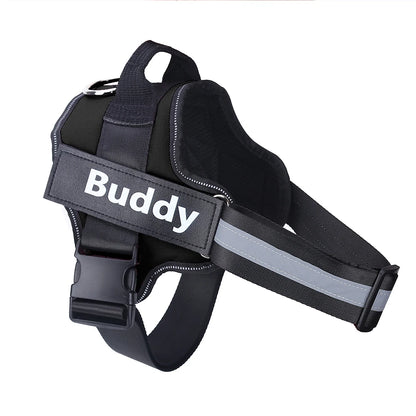 Personalized Dog Harness NO PULL Reflective Breathable Pet Harness Vest For Small Large Dog
