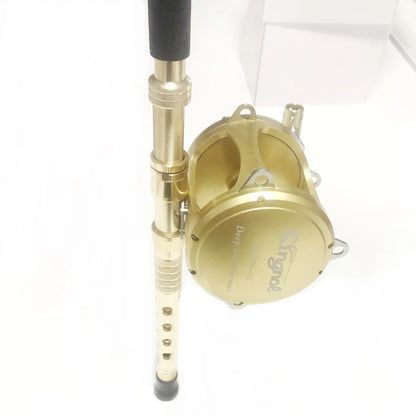 Professional Windlass Sea Boat Fishing Reel, Max Drag Slow Jigging, Drums Coil, Trolling Drums, 80W, 50W, 30kg Max, New, 2024