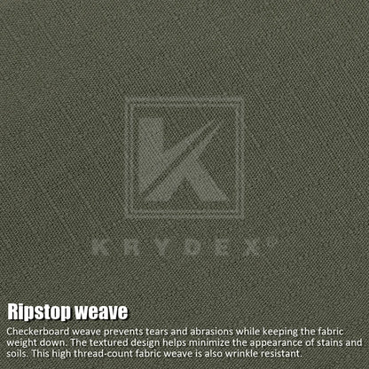 KRYDEX Ranger Green Tactical Combat Shirt For Hunting Outdoor CP Style Outdoor Camouflage Tops + Elbow Pads