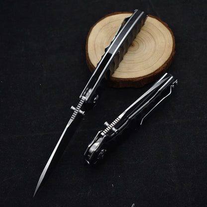 New M390 Steel Folding Knife G10 Handle Outdoor Camping Survival Hunting Knife  High Hardness Tactical EDC Tool