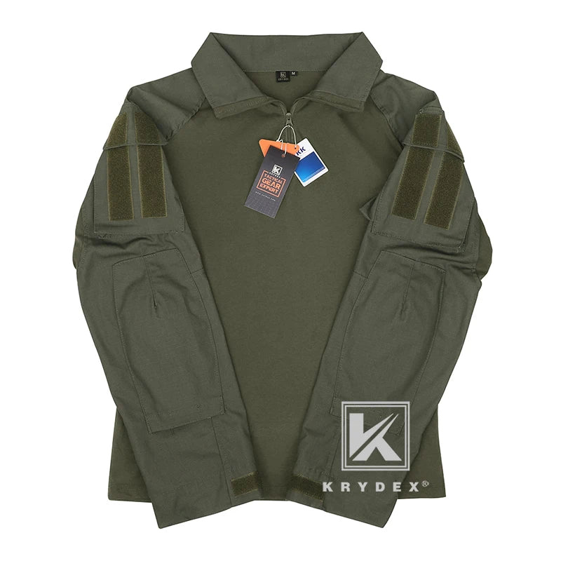 KRYDEX Tactical Combat G3 Uniform Set Outdoor Hunting Gen3 Camouflage Shirt & Pants