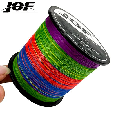 JOF 8 Strands 1000M 500M 300M 100M Braided Fishing Line
