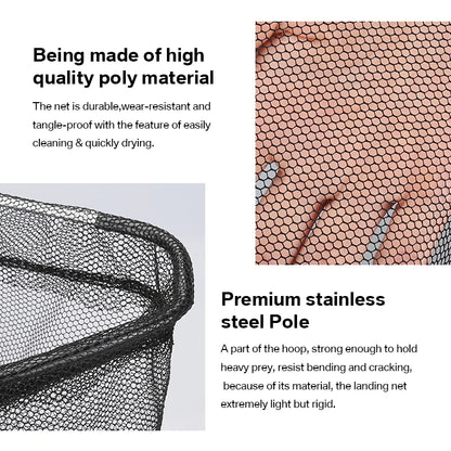 190cm 130cm 55cm Telescopic Landing Net Folding Fishing Pole Extending