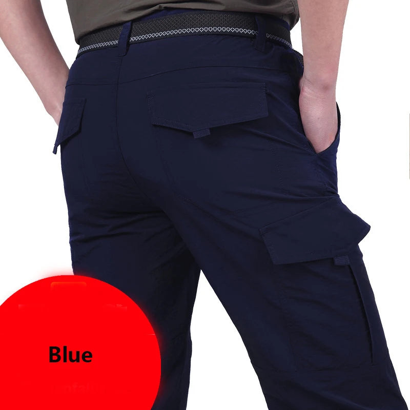 Breathable lightweight Waterproof Quick Dry Casual Pants Men  : Men's Tactical Cargo Pants